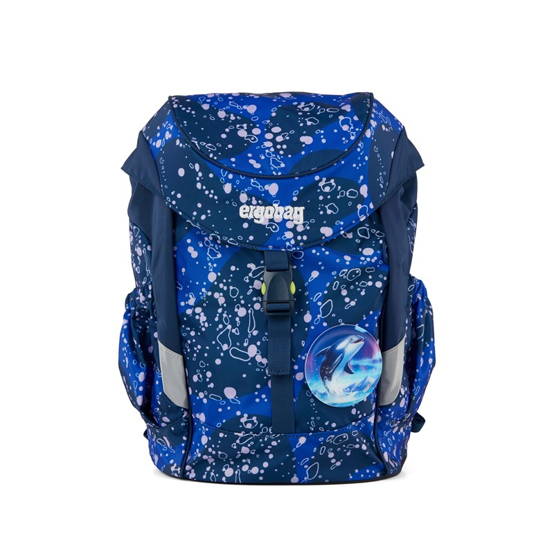 Ergobag Barnryggsäck Mini UnBearwater Blå/Mönster 1
