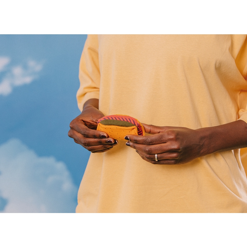 Eat My Socks Strømper Spicy Taco Rød 4