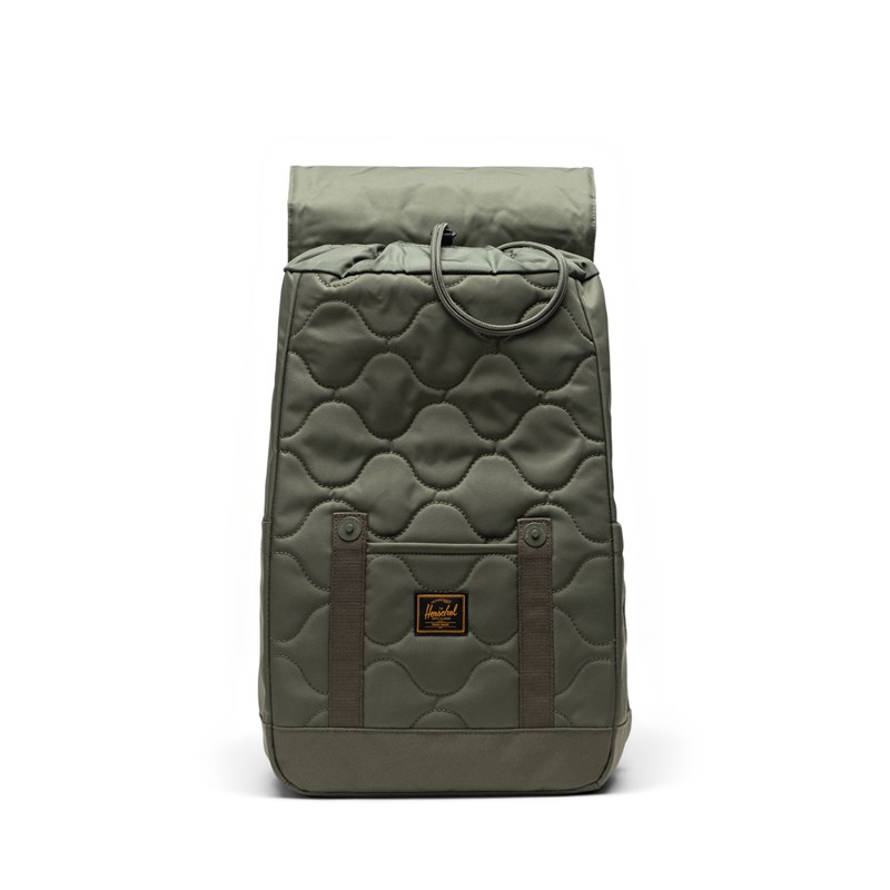 Herschel Ryggsäck Retreat S Cap. Quilt Armégrön 3