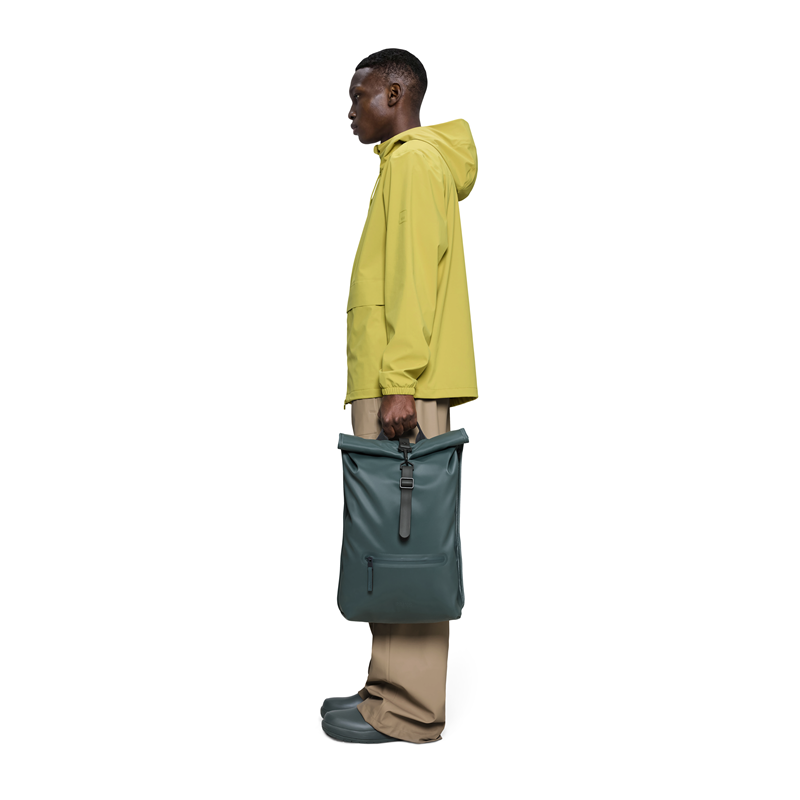 RAINS Rygsæk Rolltop Rucksack Blå Grå 5