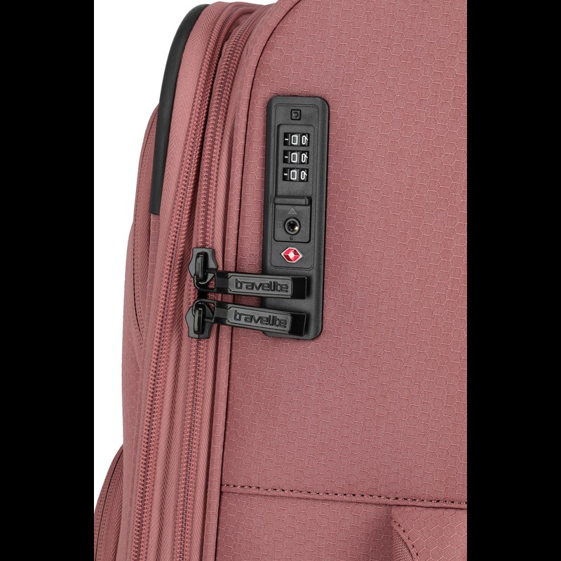 travelite kuffert Kick Off Rosa 67 Cm 10