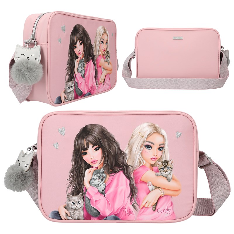 TOPModel Skuldertaske KITTY and DOGGY Lyserød 7