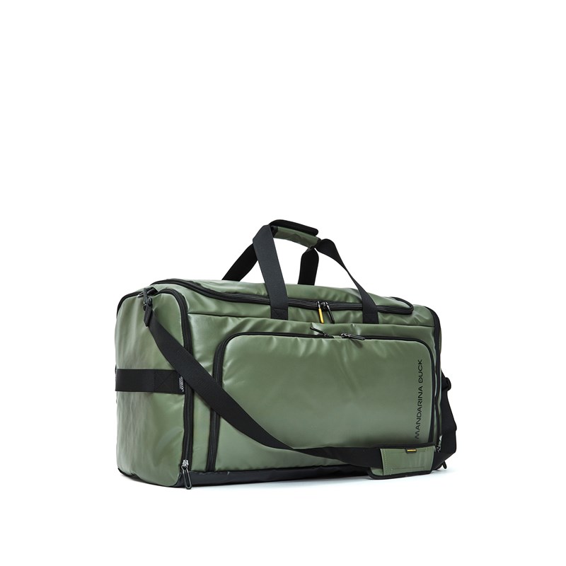 Mandarina Duck Reseväska Eco Coated Duffle m. grön 2