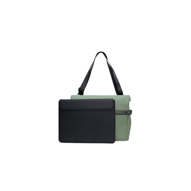 RAINS Axelväska Messenger OTG W3 Blad grön 14" 4