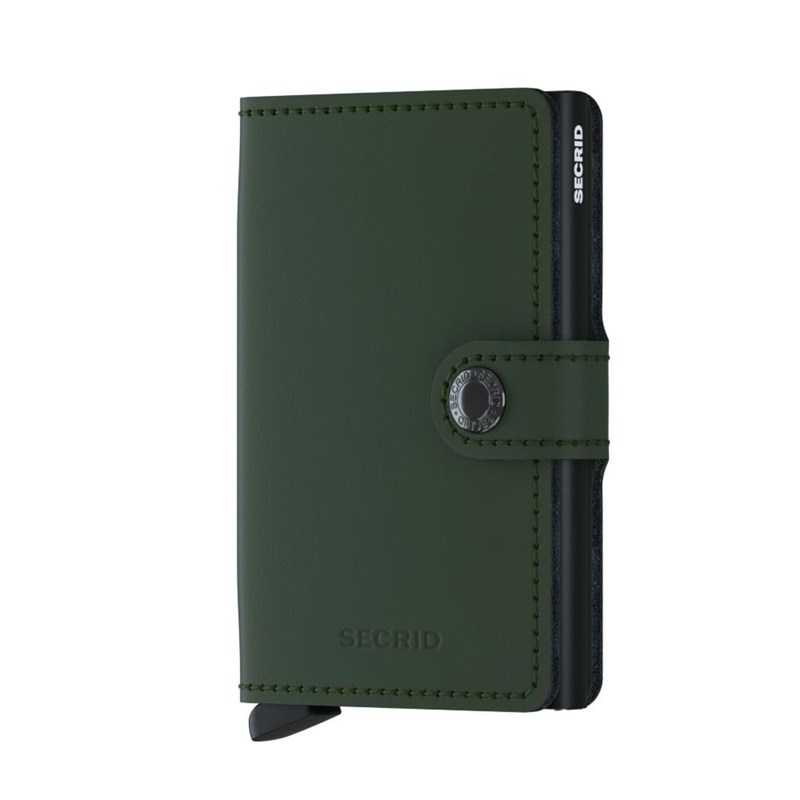 Secrid Kortholder Mini wallet Grøn/sort 1