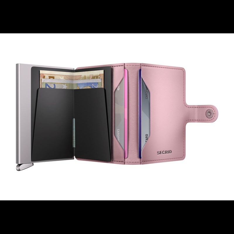 Secrid Korthållare Mini Wallet Emboss Rosa 3