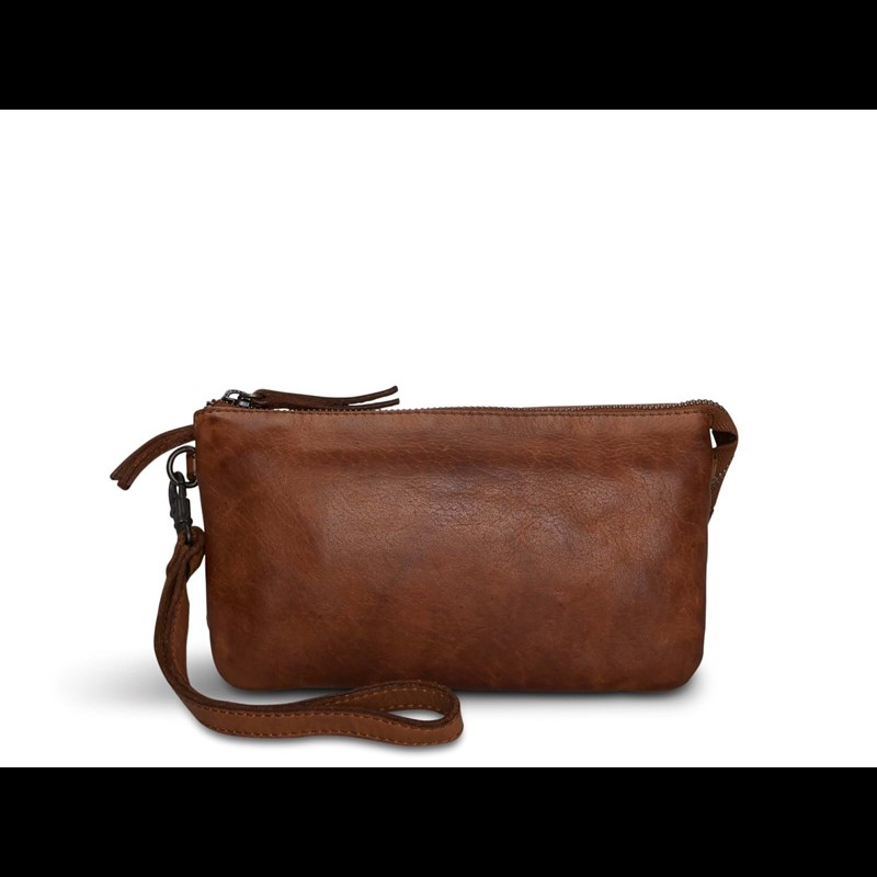 Pia Ries Clutch  Cognac 1