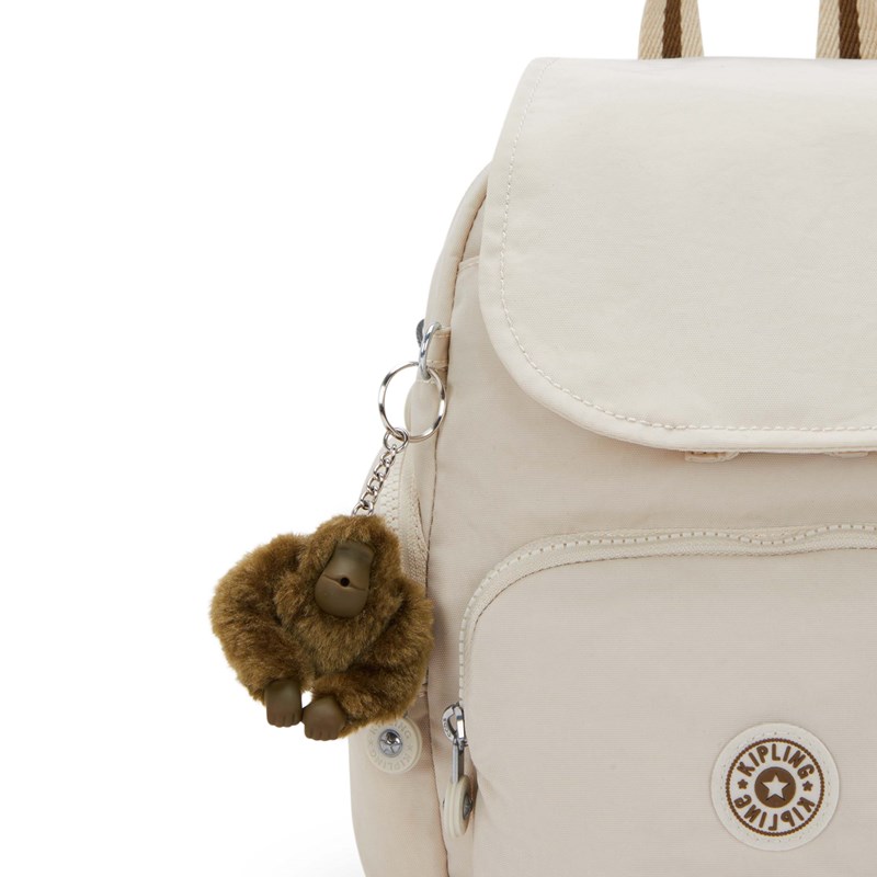 Kipling Ryggsäck City Zip Mini Sand 5