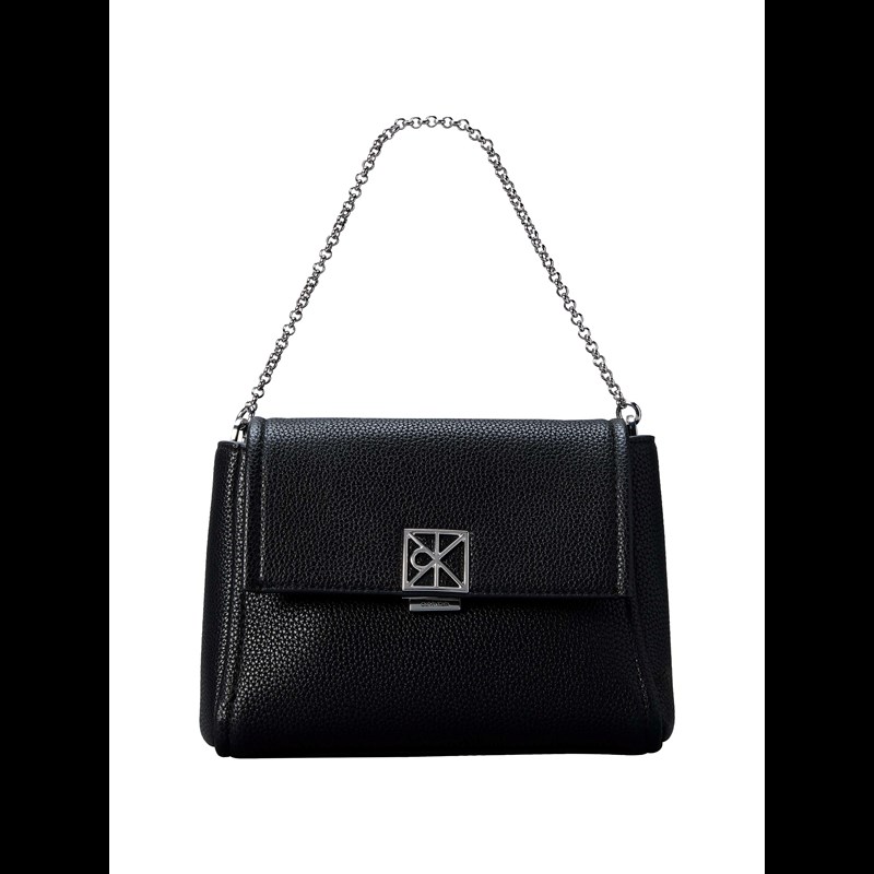 Calvin Klein Håndtaske Hardware Emblem Sort 1