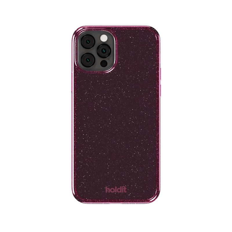Holdit Mobilfodral Glitter Rosa iPhone 12/12 Pro 2