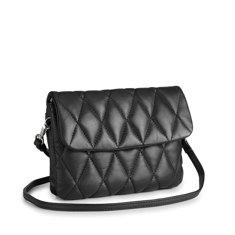 Aura Crossbody Vichy Quilt Sort m/strib 3