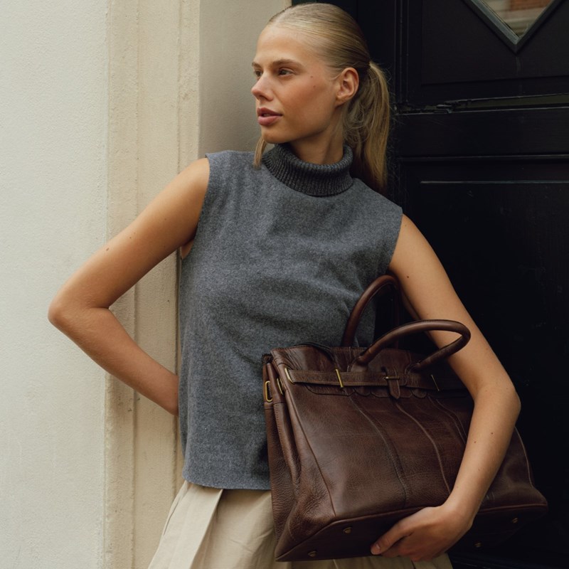 RE:DESIGNED Computertaske Mada Big Brun/brun 8