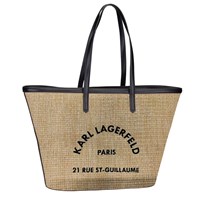 KARL LAGERFELD Shopper Tote  Beige