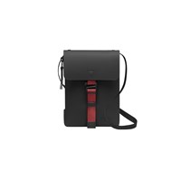 Gaston Luga Crossbody Spläsh Mini Sort/Rød 1