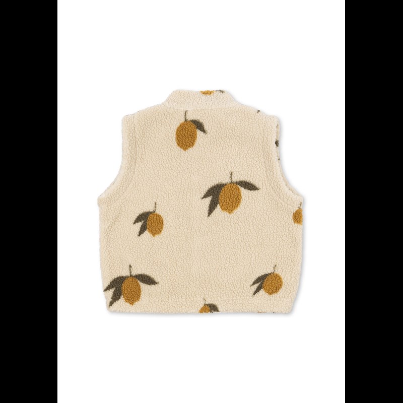 Konges Sløjd Väst Jody Teddy Grande Citron Beige/grön 18 mdr. 3