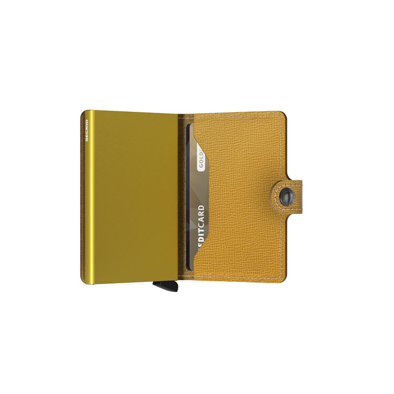 Secrid Korthållare Mini wallet Gul/Gul 4
