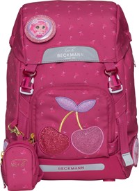 Beckmann Skolväska Classic Cherry Rosa 1