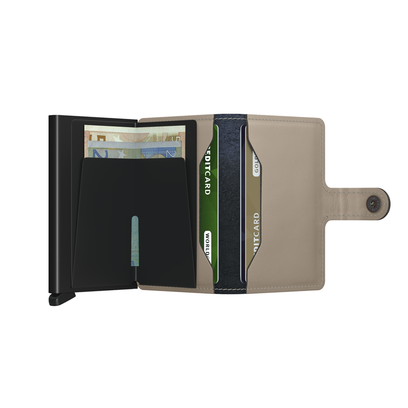 Secrid Korthållare Mini Wallet Beige/grå 3