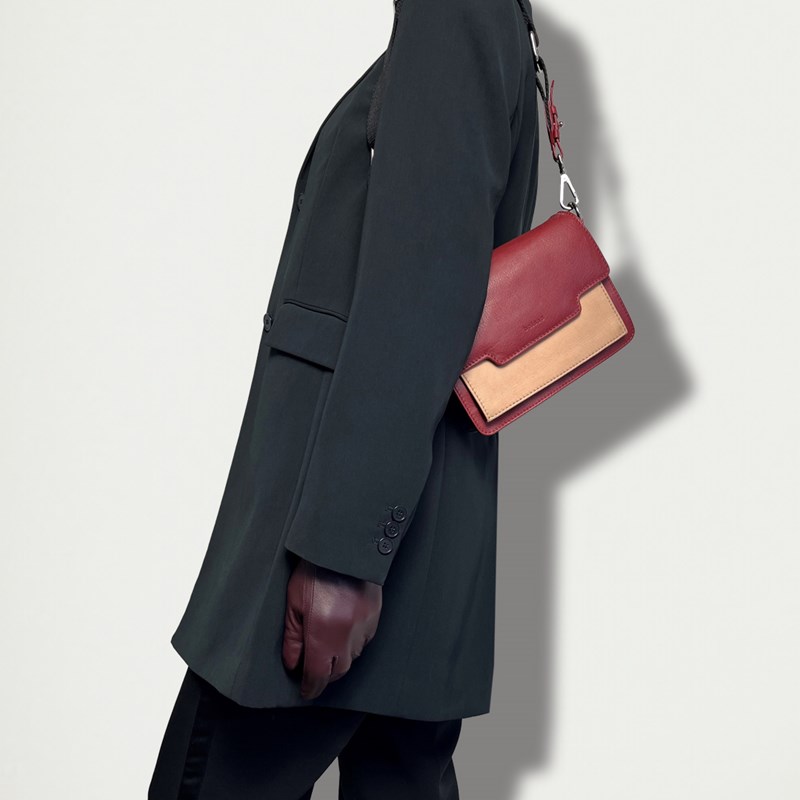 Belsac Crossbody Chernaya Röd 2