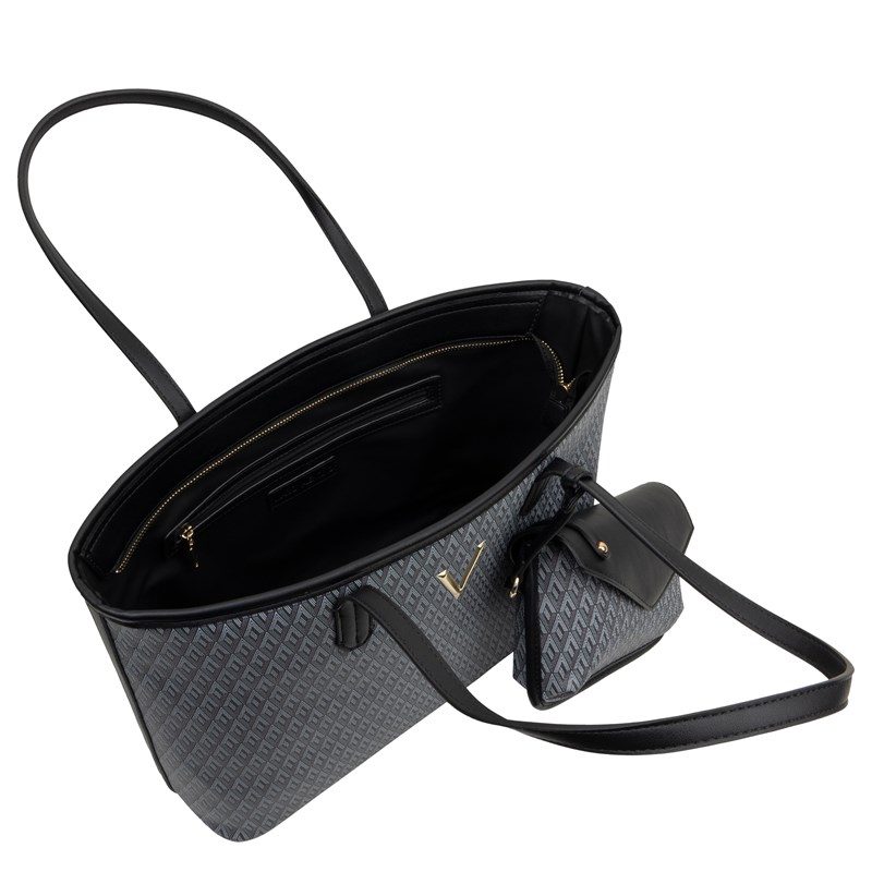 Valentino Bags Shopper Queen Re Svart 4