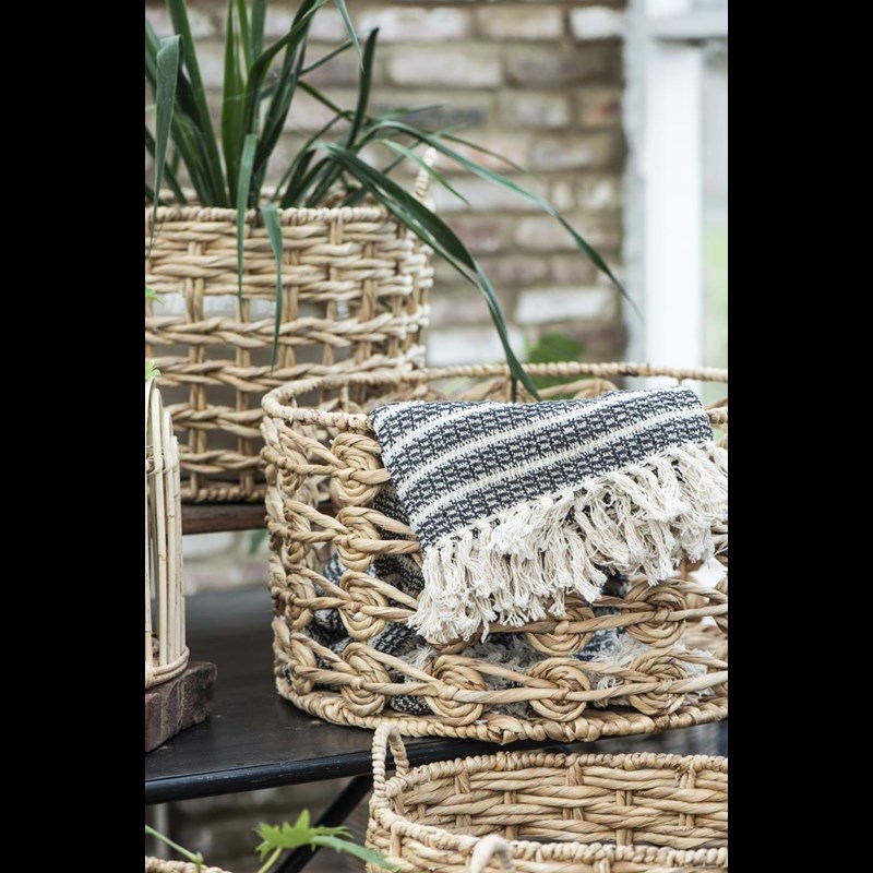 Ib Laursen Korgset flätat 2 stk. Beige 5