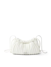 Calvin Klein Crossbody Drawstring Plisse Khaki 1