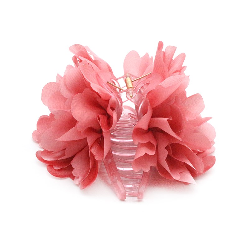 Conmé Hårklemme Lea Big Flower Rosa 3