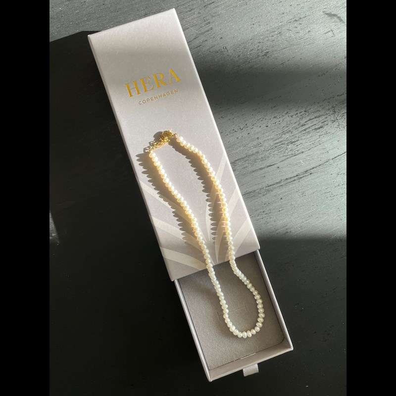 HERA Halsband Harper Vit 4