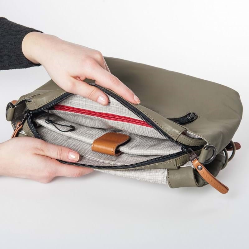 Aunts & Uncles Crossbody Sendai  Army Grøn 10" 5