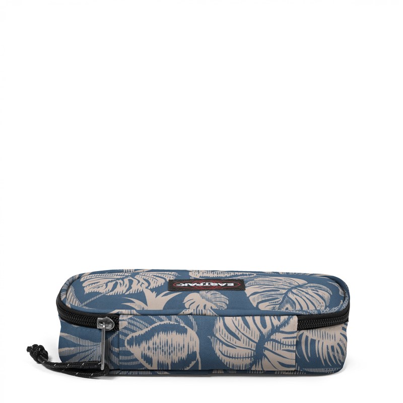 Eastpak Penalhus Oval Single Beige/blå 2