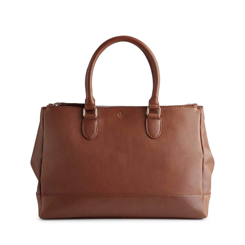 Aura Håndtaske Rome Cognac 4