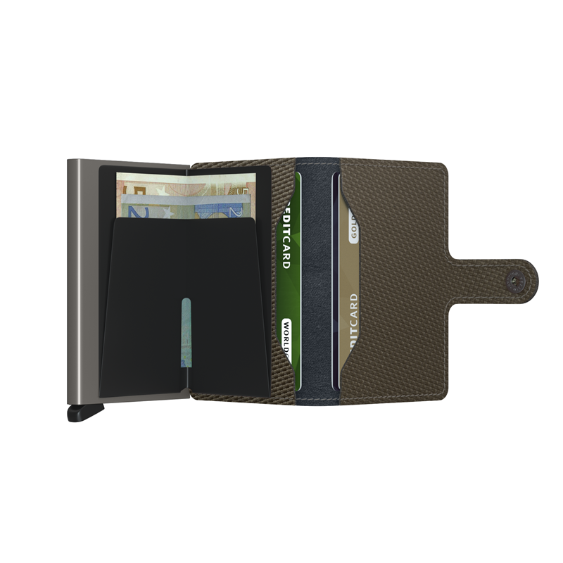 Secrid Kortholder Mini wallet Grøn/sort 3
