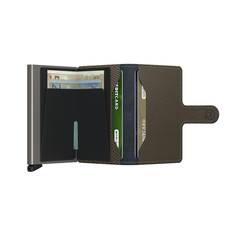 Secrid Korthållare Mini wallet Grön/Svart 3