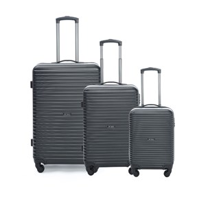 Aries Travel Resväska set Miami Svart