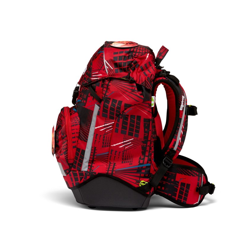 Ergobag Skoletaske Prime FireBear Rød/sort 5