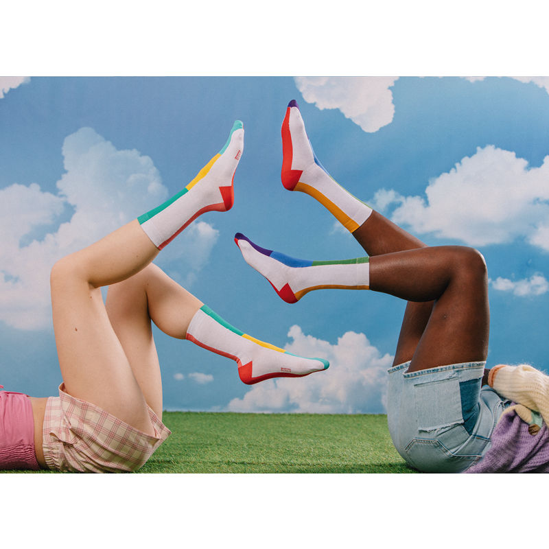 Eat My Socks Strømper Rainbow Dream Multi 4