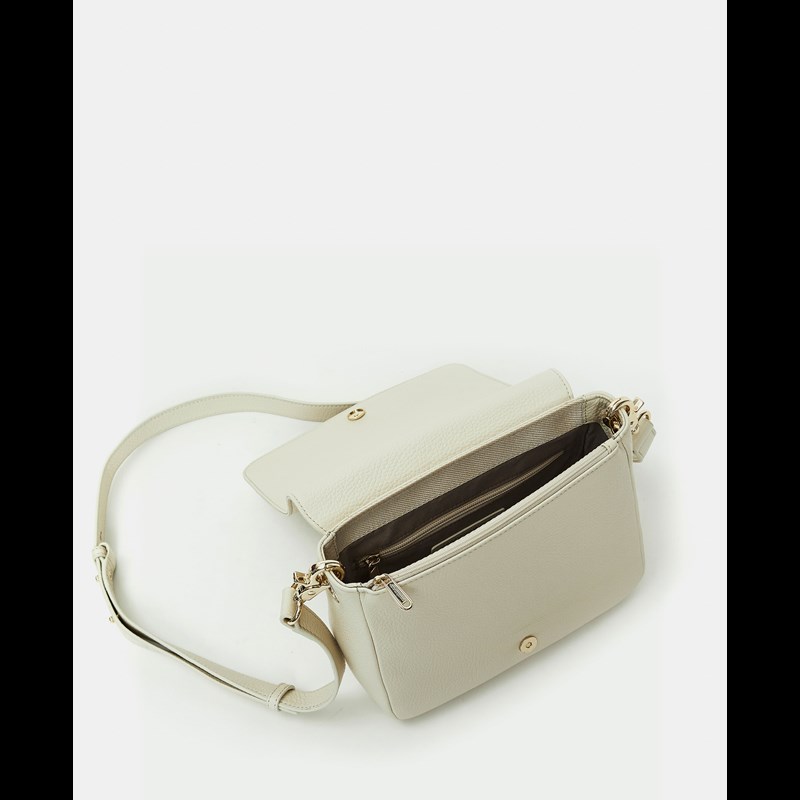 Mandarina Duck Axelväska Mellow Leather Naturvit 4