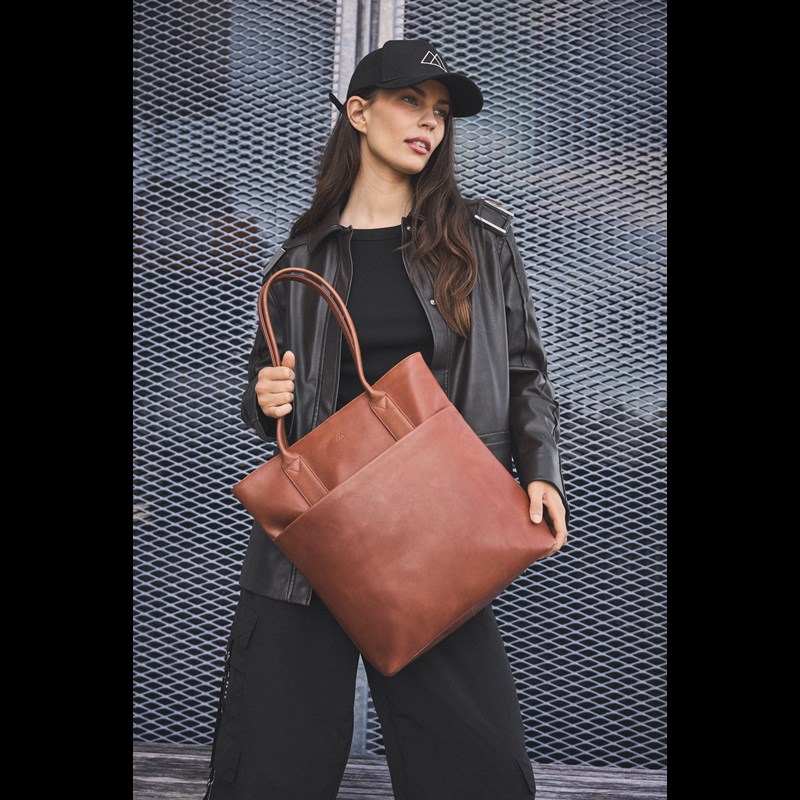 MARKBERG Tote Caisa  Kastanj 15" 2