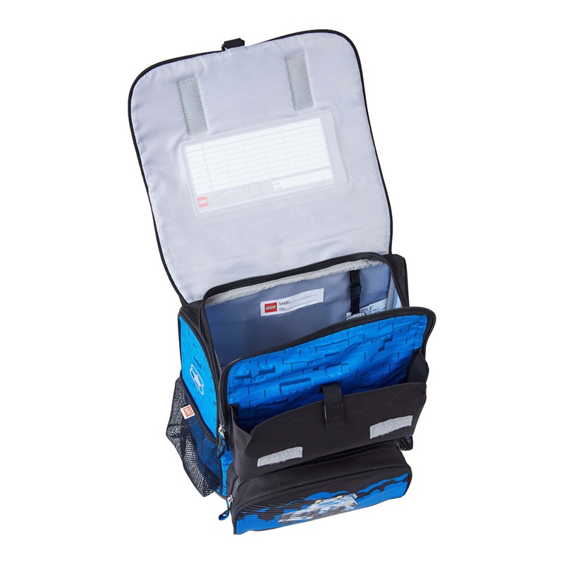 LEGO Bags Skoletaske Optimo City Police  Blå/sort 6