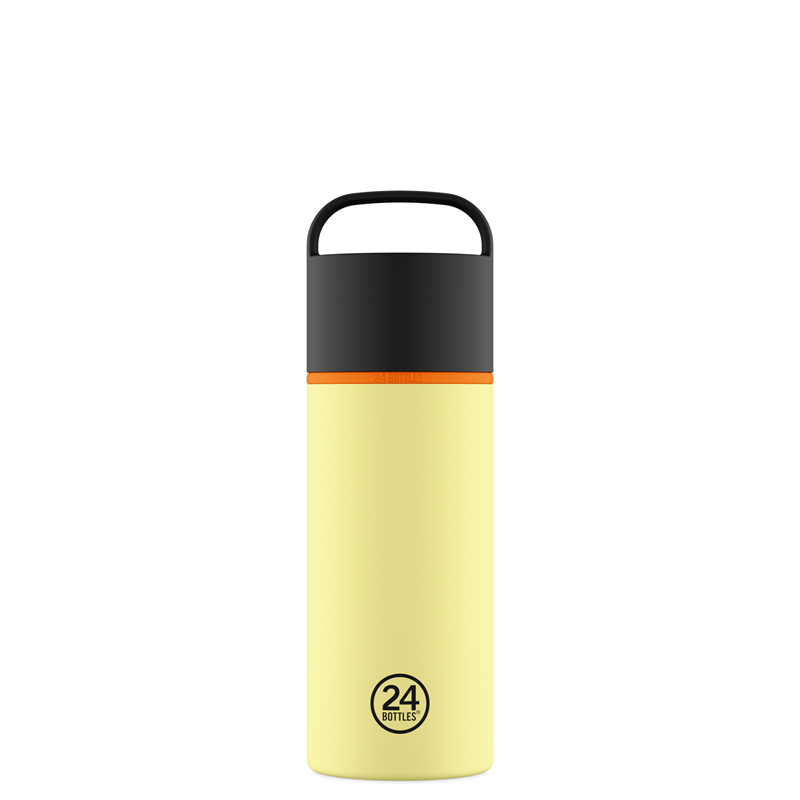 24Bottles Drikkeflaske Spin Bottle Citrus Gul 1