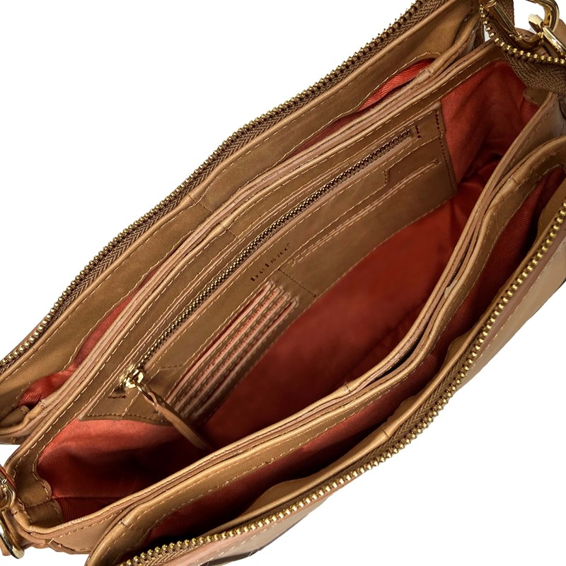 Belsac Skuldertaske Katjanna Camel 5