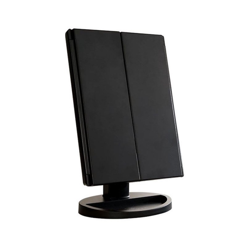 UNIQ Hollywood trifold makeup spejl Sort 4