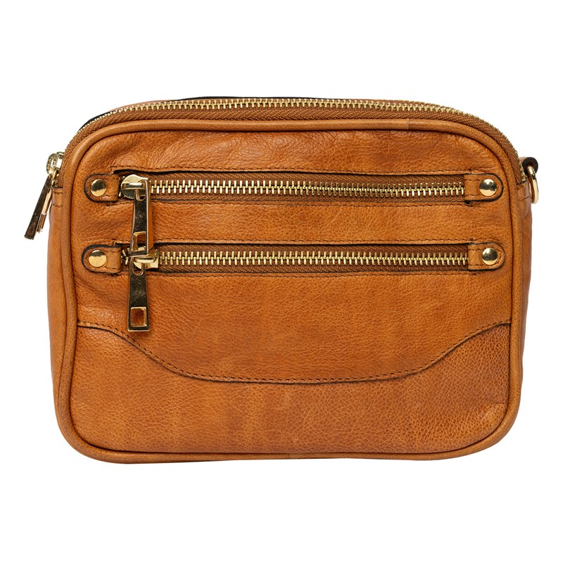 RE:DESIGNED Crossbody Greyson Small Cognac 1