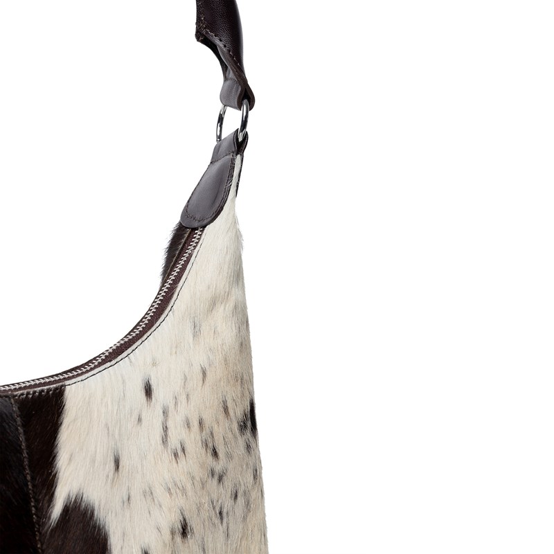 RE:DESIGNED Skuldertaske Jia Small Brunt mønster 3