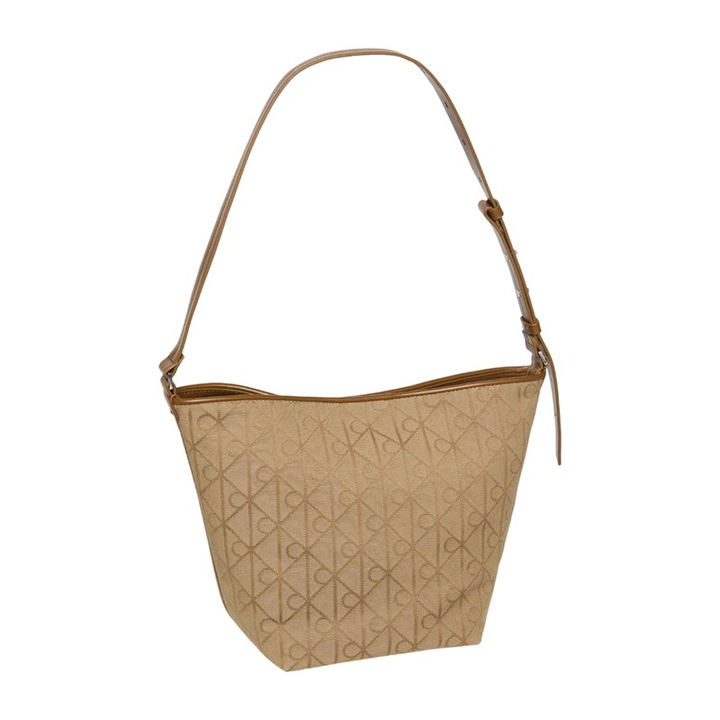 Calvin Klein Axelväska Emblem Jacquard Khaki 4