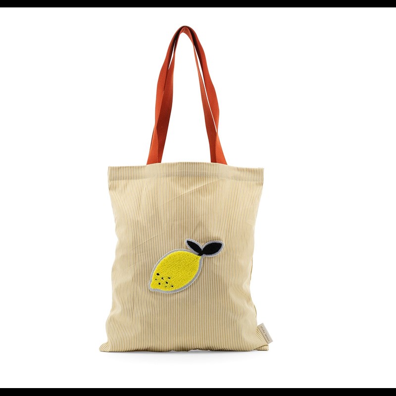 Sticky Lemon Tote Bag Gul 1