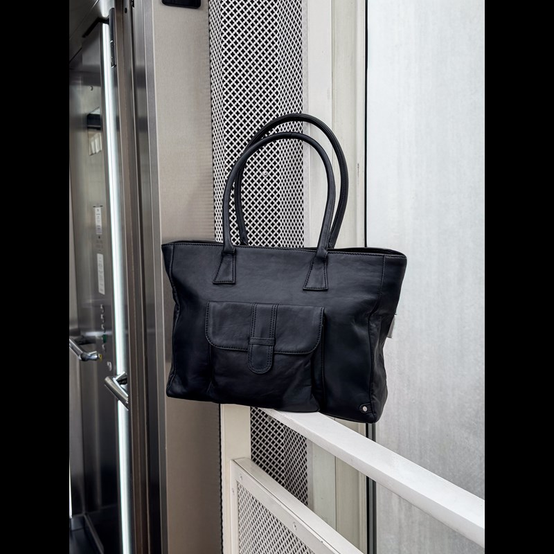 Depeche Skuldertaske Powerfield Sort 2