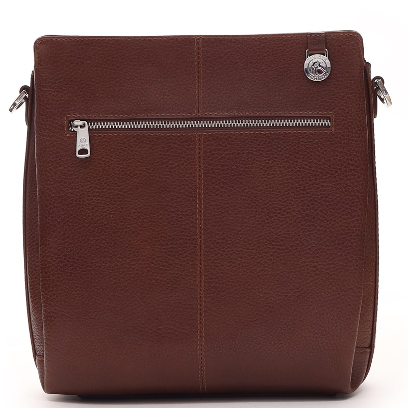 Adax Skuldertaske Ellinor Cormorano Mocca Brun 4