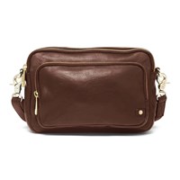 Depeche Crossbody Brun/rød 1