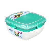 Sistema Madkasse Salat & Sandwich Boks Grøn 1
